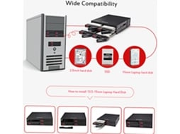 Rack Móvel 4 Bays Sata LAXISCREED
