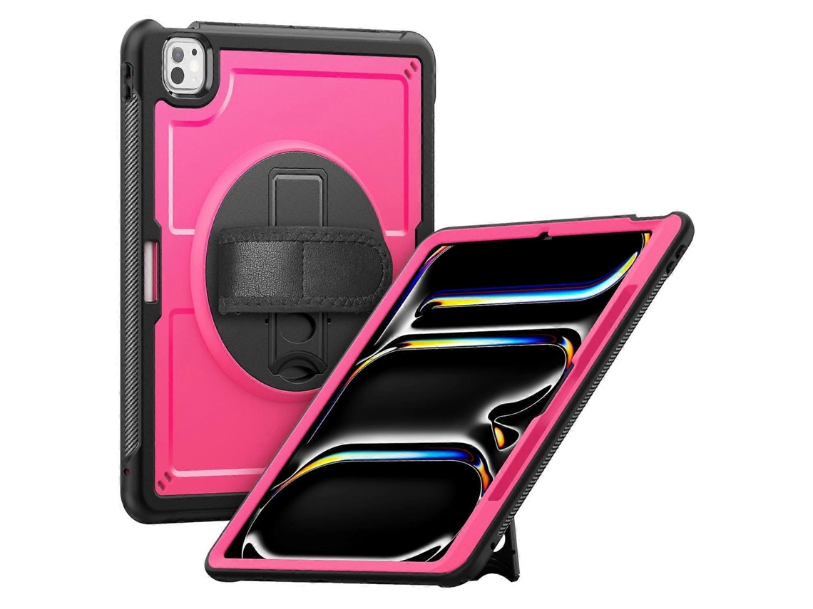 Lurelia Capa Para Tablet Em Pc, Com Rotação 360°, Giratória, Rosa