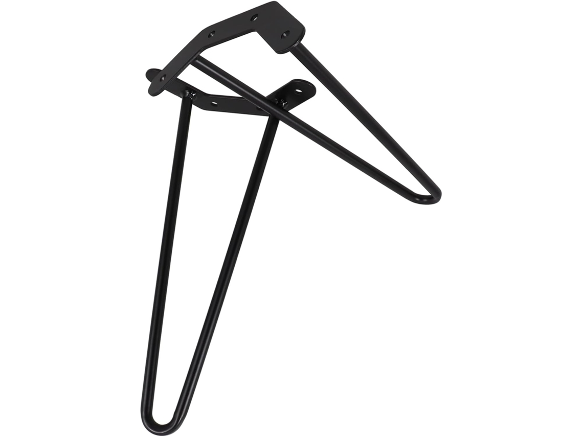 Lalafina 2 Peças Pés De Mesa Em Metal Estilo Hairpin Para Projetos Diy Duráveis E Fáceis Instalar