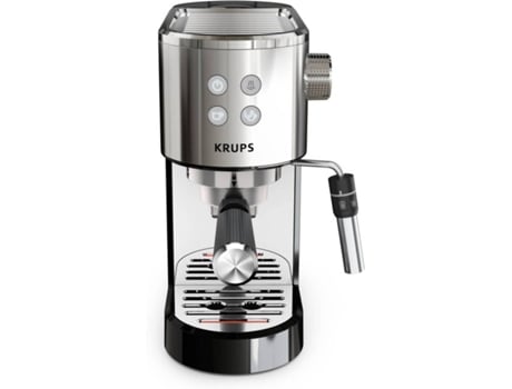 Máquina de Café Manual KRUPS Virtuoso+ XP444C10 (15 bar - Café moído e pastilhas)