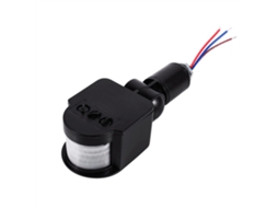 Interruptor Sensor de Movimento Pir Infravermelho Externo 90~250v 180° Ip64 12m