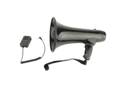 Megafone Mali Portátil com Microfone, Controle de Volume, Reuniões, Treinamentos, Discursos