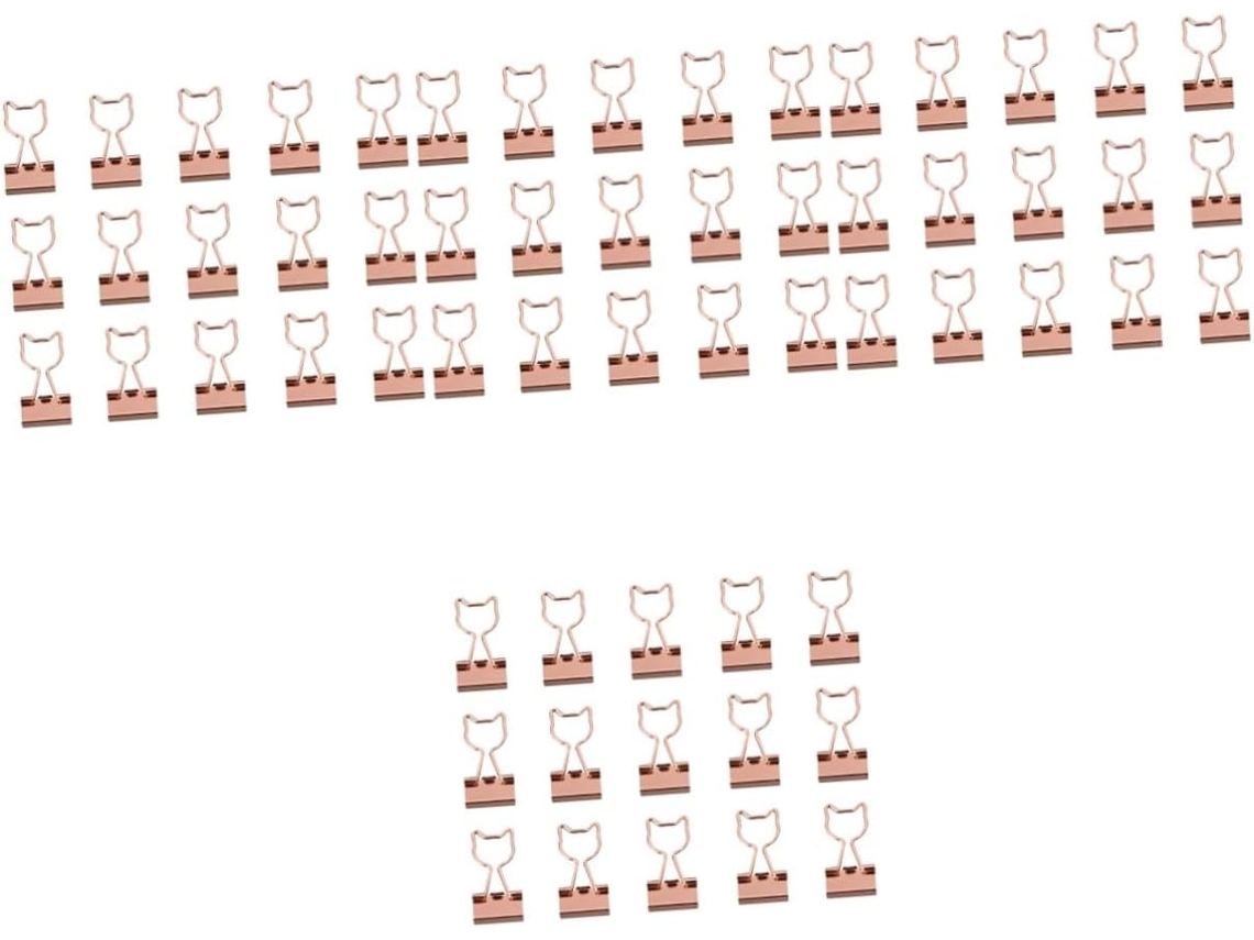 Conjunto Tofficu com 60 Clips de Mesa, Clips de Papel, Organizador Multifuncional de Documentos e Anotações, Ideal para