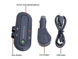 Visor Bluetooth Handsfree Kit Alto-Falante Sem Fio Kit Veicular Bluetooth para Dispositivos de Telefone Inteligente Ios Siri Condução de Um