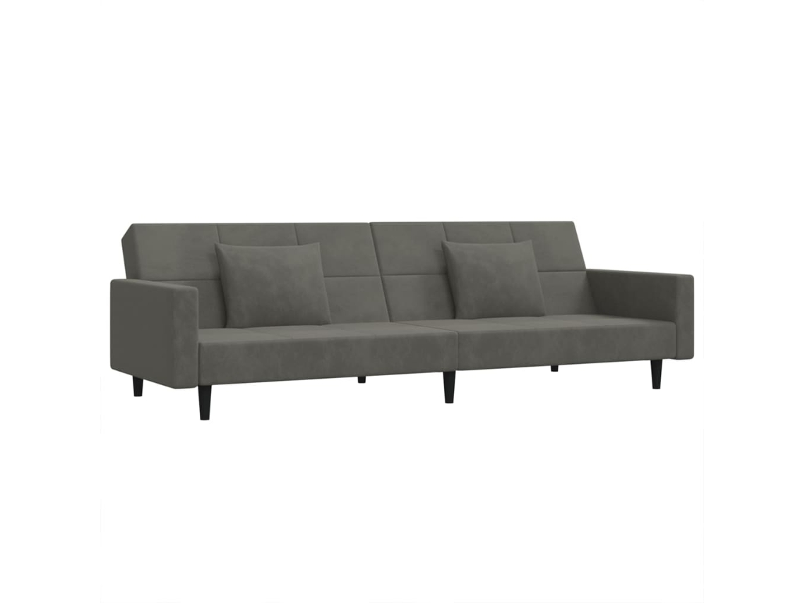 Sofa Bed, Sofa Beds Vidaxl Cinzeto Veludo (n/a)