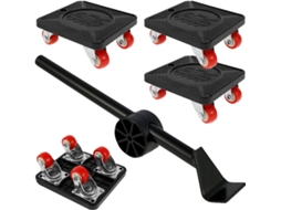 Conjunto de Ferramentas para Levantamento de Móveis, Kit para Movimentação de Móveis, Ferramenta para Levantamento em Aço Carbono