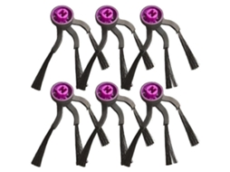 Conjunto De 10 Escovas Laterais Para Aspirador Robô Autolimpante Midea V16 / Eureka J15 Evo Ultra, Incluindo 6 Escovas De Nylon Para As Bordas.