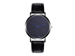 Reloj De Pulsera De Aleación Con Dial Redondo Analógico De Cuarzo Para Hombre Negro