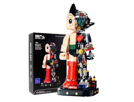 Astro Boy Kit De Construção Mecânica Transparente Astro Boy 1250 Peças Pantasy