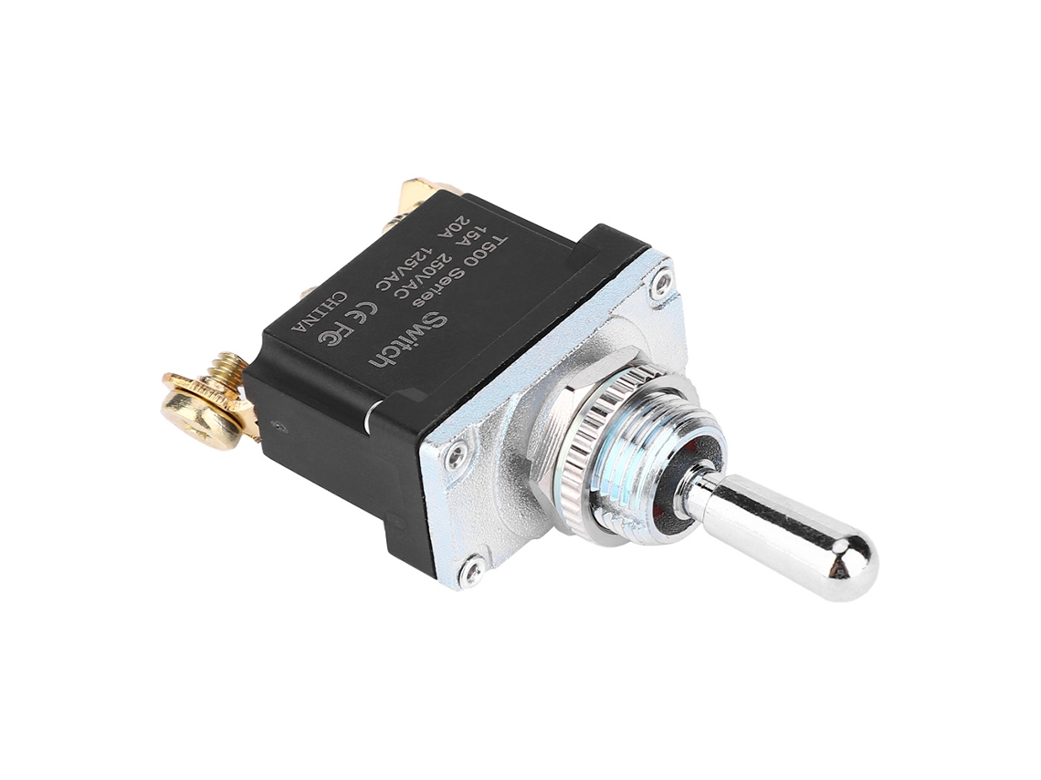 Interruptor Toggle À Prova D'água 3 Pinos Base Nylon