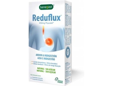 Reduflux 20 comprimidos mastigáveis
