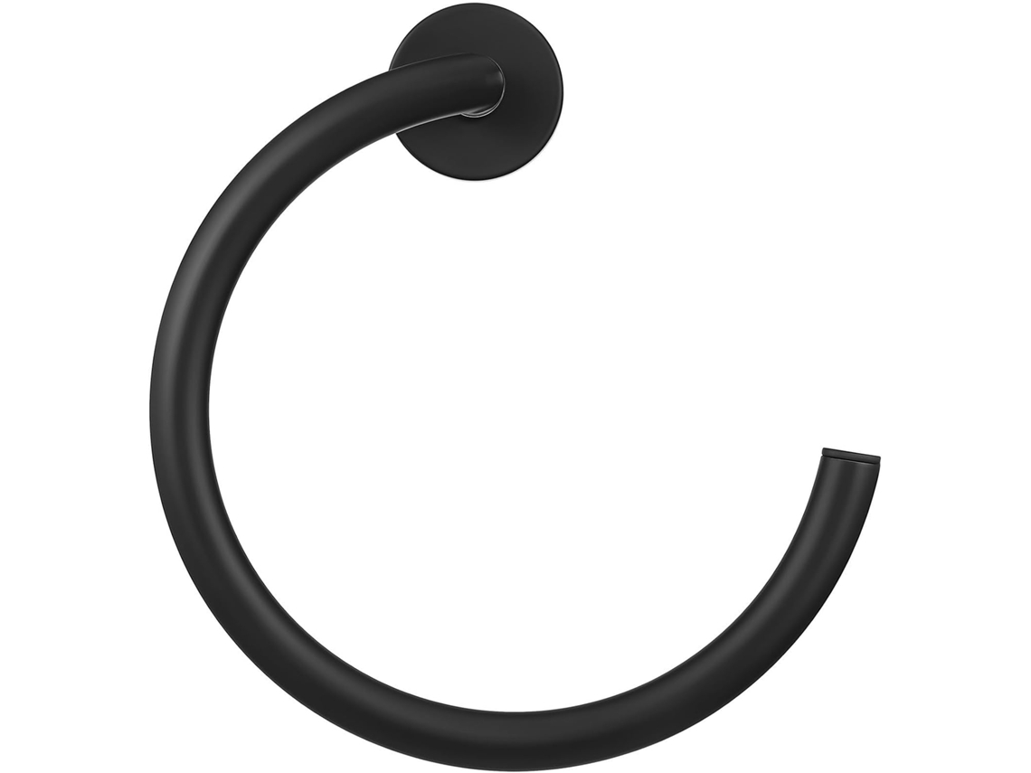 Porta-toalhas De Aço Inoxidável Com Design Semicircular Para