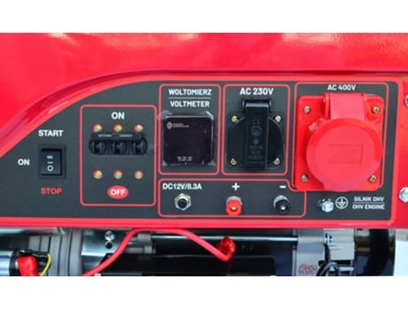 Gerador a gasolina 7,5kw 230/400v Black Line Awtools