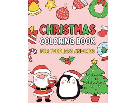 Livro Christmas Coloring Book for Toddlers and Kids de Upgraded Books (Inglês)