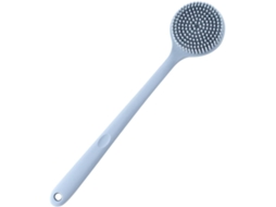 Escova De Banho Mikinona Silicone Longa Em Peça Única Com Design Ergonômico Para Limpeza Fácil E Confortável, Ideal Para