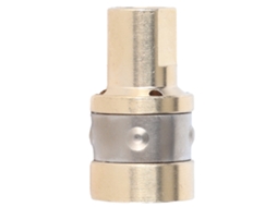 Adaptador de bocal de latão, suporte de ponta de contato, acessórios para tocha de soldagem Miller H10/m100/m150