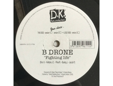 Vinil Figthing Life D.k. Music Productions