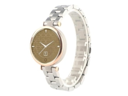 Lurelia Pulseira De Relógio Xiaoman Removível Três Contas Em Aço Inoxidável Garmin Lily Silver, Acabamento Moderno