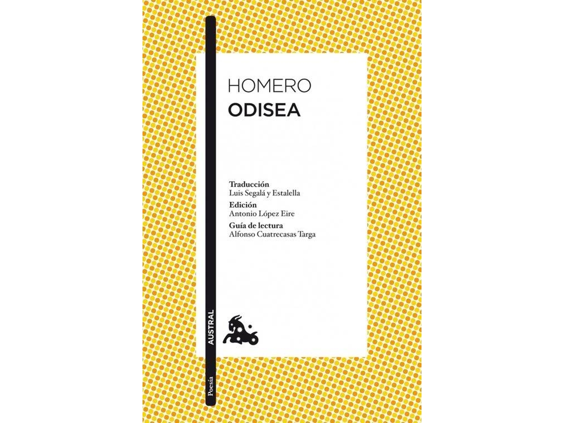 Livro Odisea de Homero (Espanhol)
