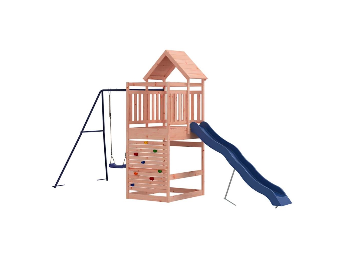 Conjunto de brincar para exterior VIDAXL madeira de douglas maciça