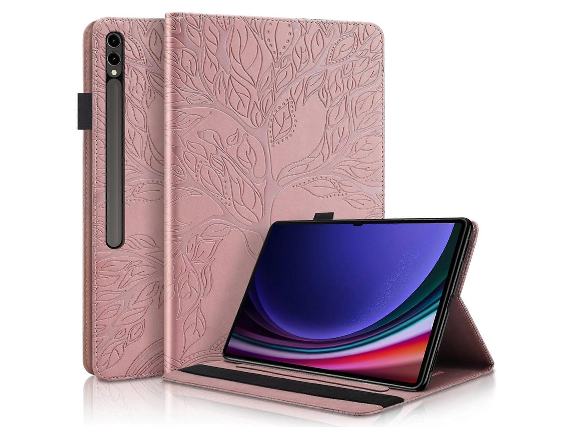 Capa de couro com flip horizontal da série Life Tree da Webake para tablet