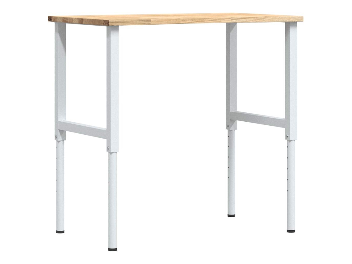 Workbench, Workbenches Vidaxl Marrom Madeira De Carvalho (100 X 60 X (71.5-98) Cm)