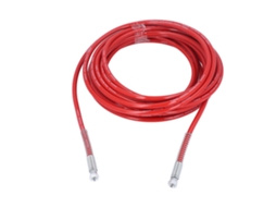 Mangueira Para Pulverizador De Pintura Sem Ar De Alta Pressão, Fibra Flexível Universal, 1/4", 15m, Vermelha