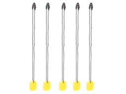 Primerox 5pcs Pingentes de Dentição em Silicone para Bebê Colar Mastigação Brinquedo Sensorial