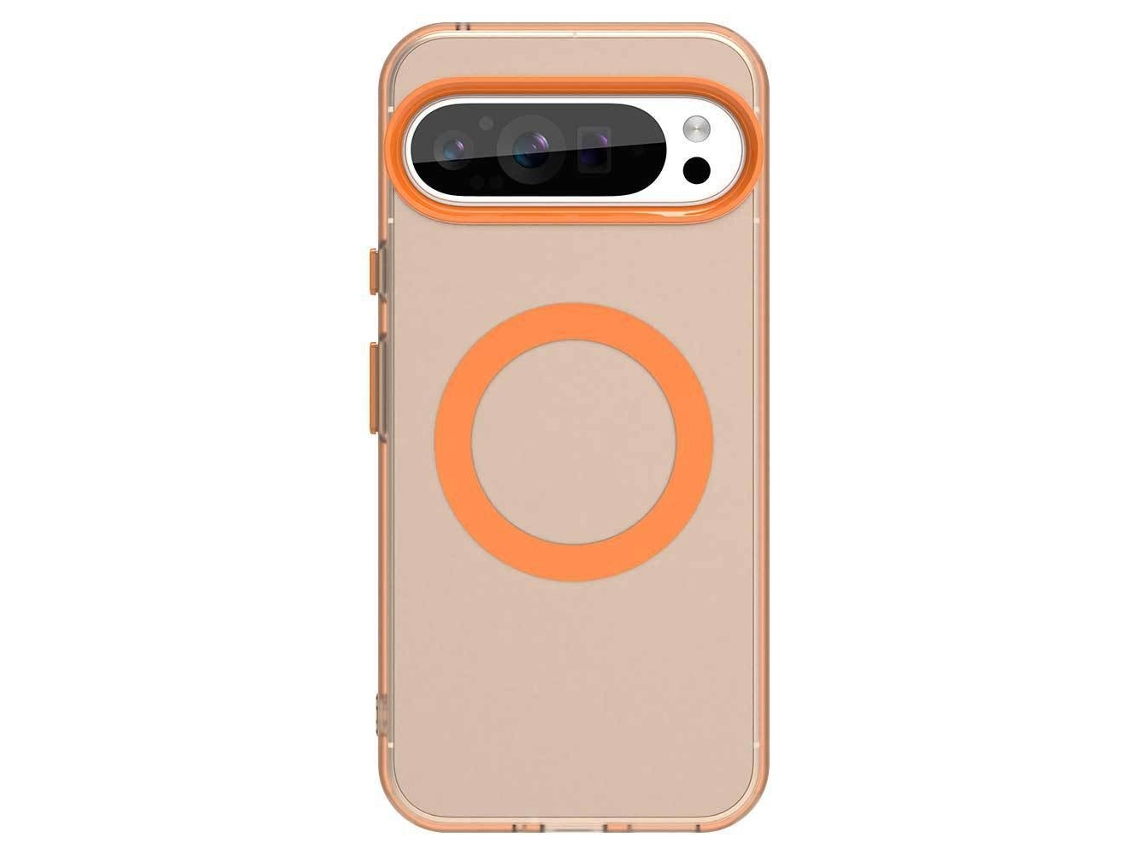 Lurelia Capa De Telemóvel Para Google Pixel 9 Pro, Laranja