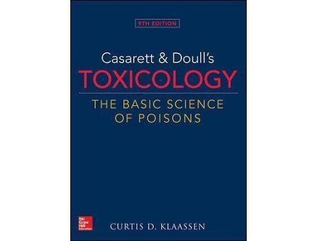 Livro Casarett & Doull's Toxicology: The Basic Science of Poisons de Curtis Klaassen (Inglês)