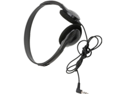 Fones de Ouvido com Fio, Pretos, para Pc, Videogames, Casa e Escritório. SFUSHOS