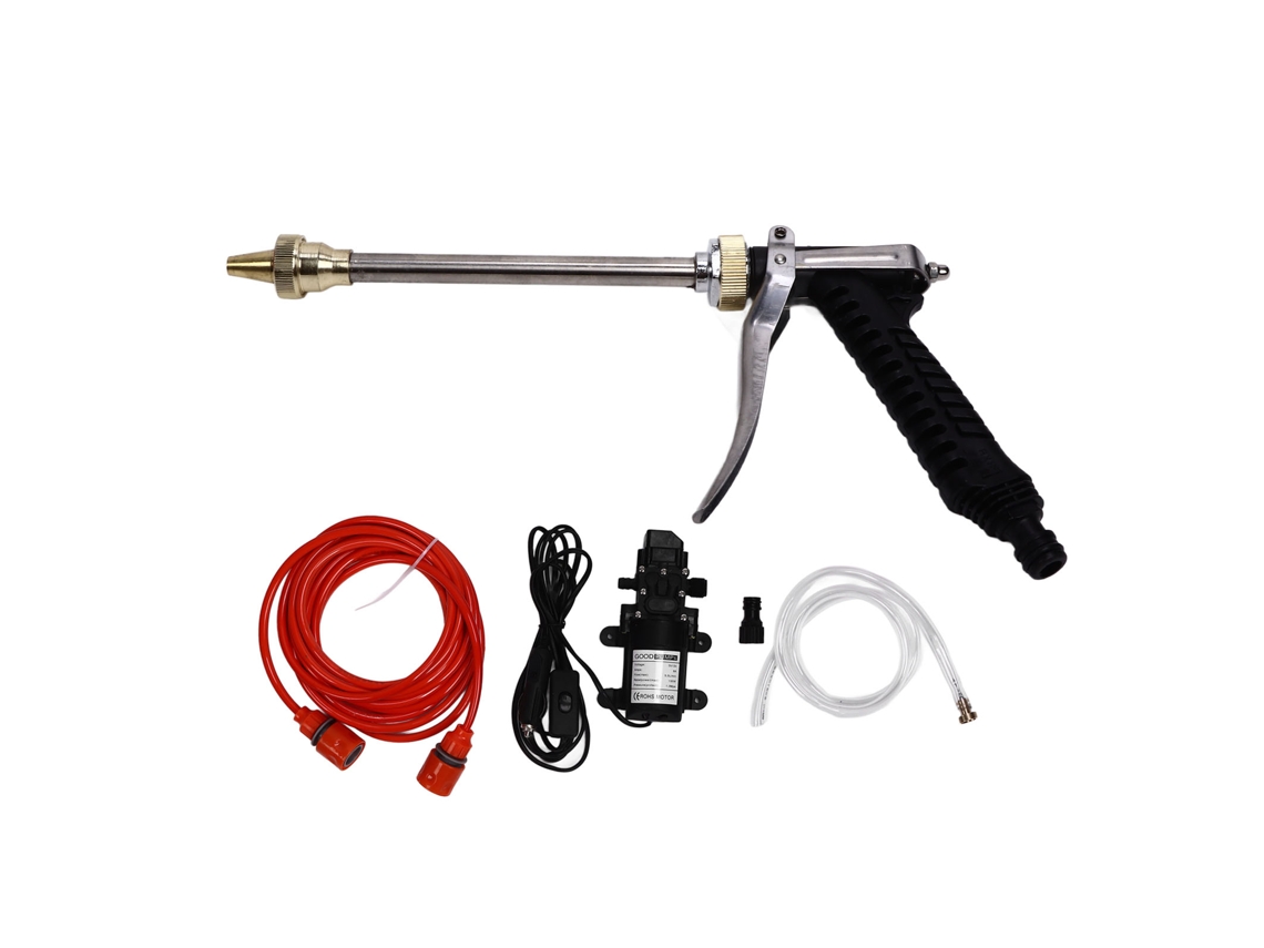 Bomba D'água 12v 100w Alta Pressão Jardim Lavagem Worten