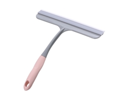 Rodo multiuso antiderrapante Baok para janelas, espelhos e carros - Ferramenta de limpeza doméstica - Rosa - 22,3 cm/8,8 pol.