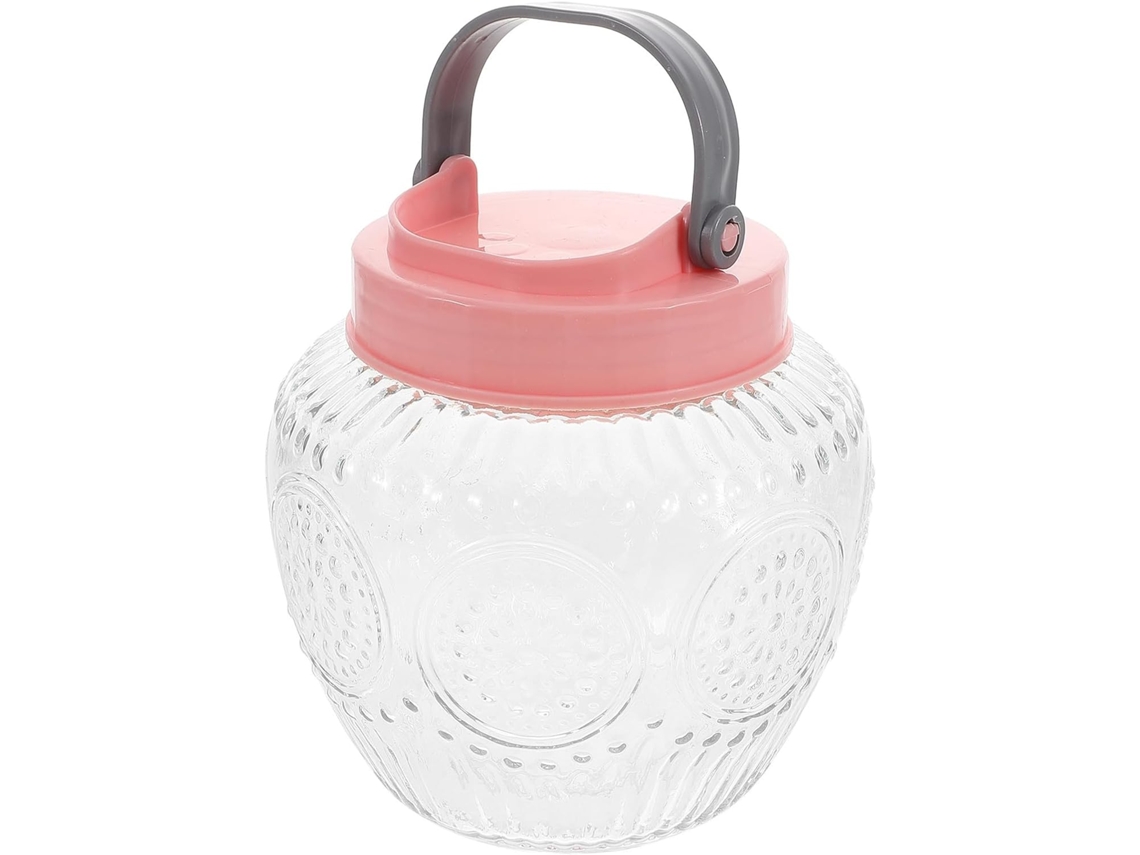 Pote De Vidro Toyandona 1200ml Para Fermentação E Armazenamento, Com Tampa Hermética, Ideal Para Kombucha E Doces