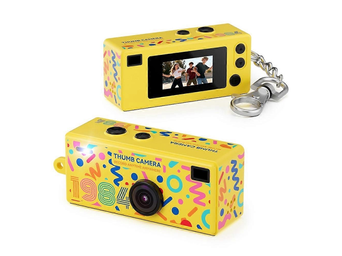 Mini Câmara Digital 1080p Com 21 Filtros E Ecrã Lcd De 0,96 Polegadas