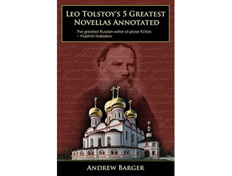 Livro Leo Tolstoys 5 Greatest Novellas Annotated de Leo Nikolayevich Tolstoy (Inglês)