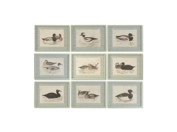 Pintura Home Esprit Verde Cottage 40 X 2.5 X 30 Cm (9 Unidades)