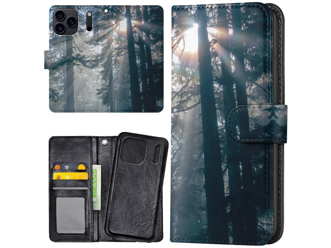 Capa Carteira Para Iphone 17 Pro / Capa Sunshine