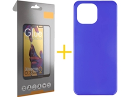 Capa e Película Apple iPhone 13 Pro SKYHE Liso Azul