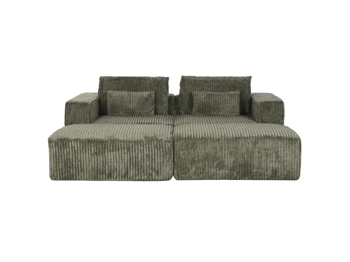 Conjunto de 2 Vitrines de Madeira e Vidro, 88x40x198cm ALEXANDRA HOUSE LIVING