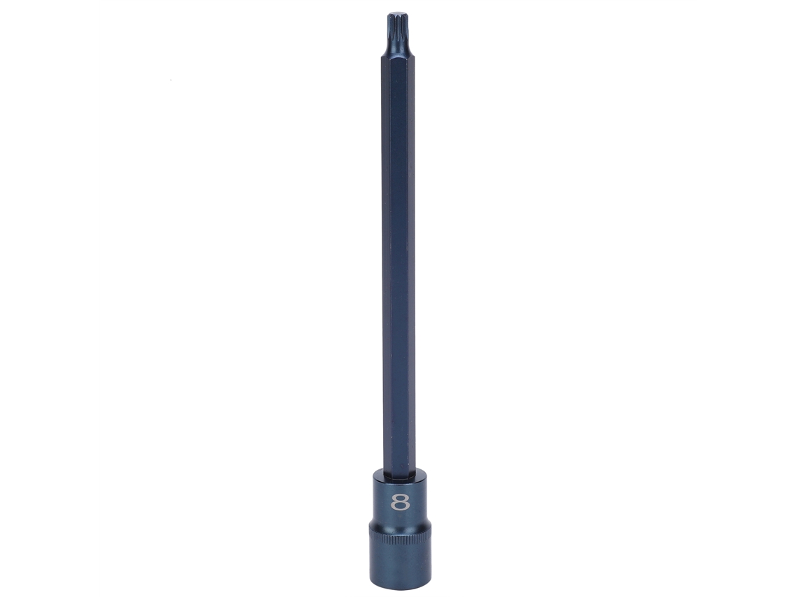 Chave De Impacto Rápido 12 Lados Bit Soquete Aço Liga S2 Anti- Ferrugem M8 Ferramenta Industrial
