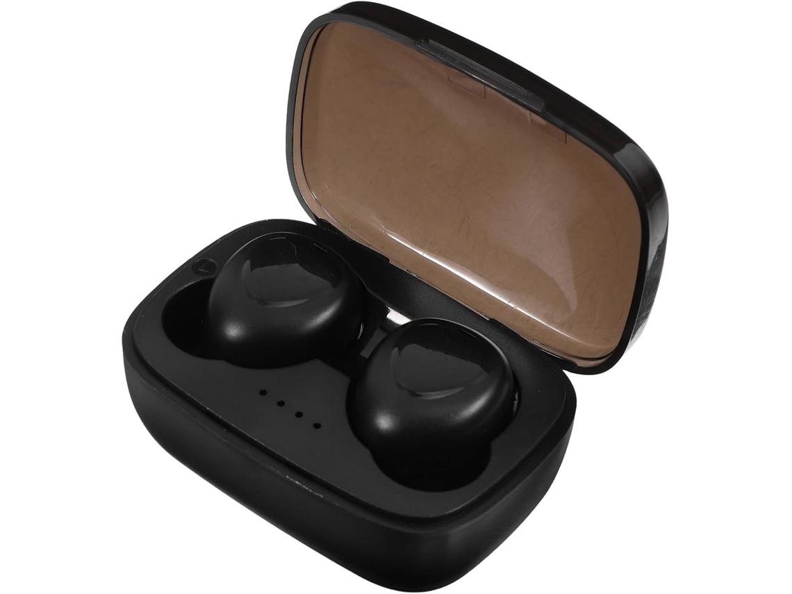 Fones De Ouvido Sem Fio Com Ruído, Som Estéreo Hi-fi, Estojo Preto