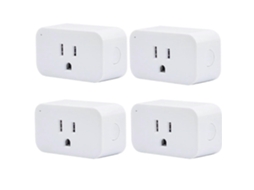 Kit Com 4 Tomadas Inteligentes , 15a Com Função Timer, Zigbee Nostalgia88 (novo Modelo 2025)