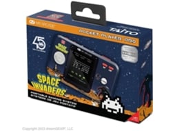 Pocket Player Pro Space Invaders Jogo Retrogaming Console Tecido de Alta Resolução 7Cm