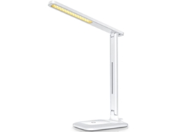 Luminária De Mesa Dobrável E Regulável, Com Função De Memória, Controle De Toque Sensível Para Leitura, Trabalho E Aprendizado, Porta De Carregamento
