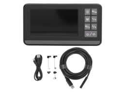 Endoscópio Câmera 4.3 Polegadas 1080p Hd 8 Led Ip67 Sonda 8mm 8m para Inspeção Industrial S/MARCA