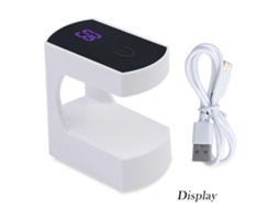 Mini lâmpada LED para unhas, lâmpada UV de 24 W com temporizador e secagem rápida LY EBIKE (não aplicável)