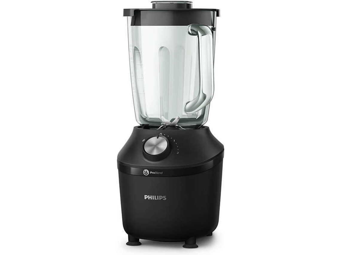 Liquidificador PHILIPS HR2291/01 (600 W - 2 L - Preto)