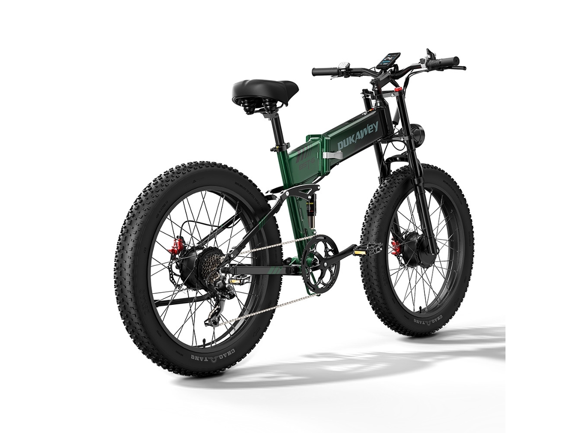 Bicicleta de Montanha Elétrica DUKAWEY Bst 6 com Bateria de 48v 17,5ah e Roda de 26 Polegadas (sem tamanho)