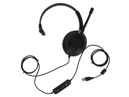 Fone USB Monaural com Microfone para Negócios | S/MARCA
